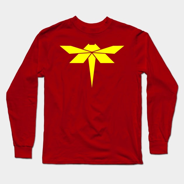 Spencer Ashe - Yellow Logo Long Sleeve T-Shirt by Spencer Ashe